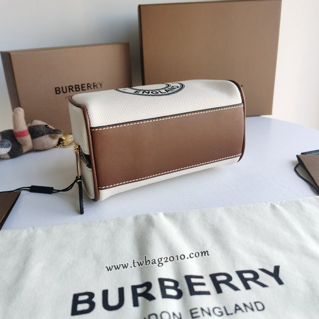 Burberry專門店新款專屬標識拉鏈洗漱包 巴寶莉手拿包收納包 yxb1060